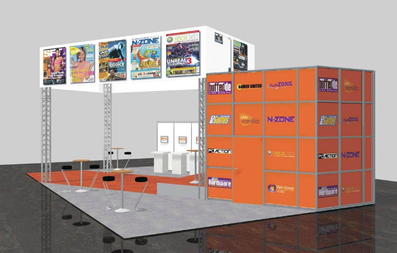 [16/08/2007] Unser Stand auf der Games Convention 2007