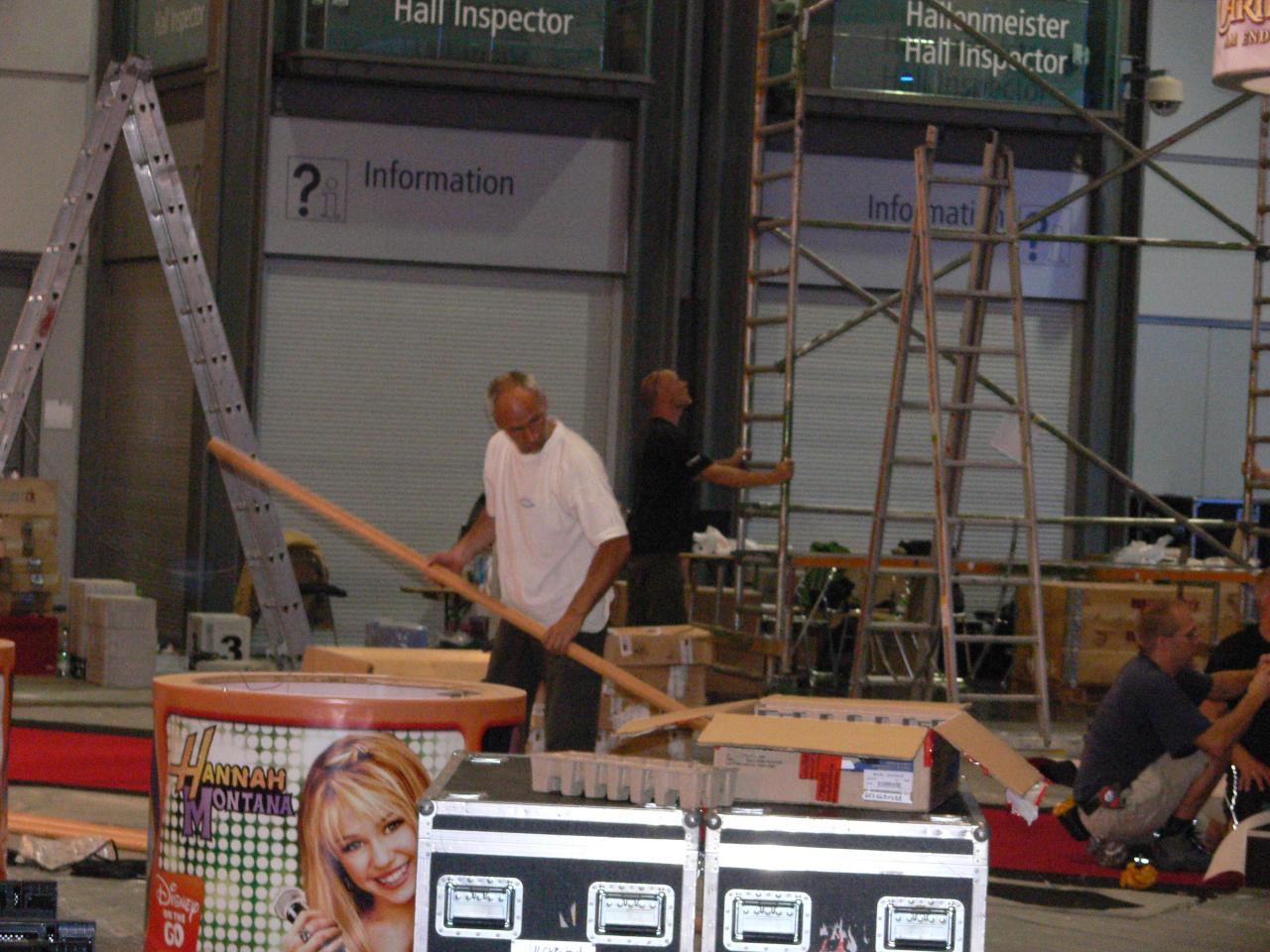 [20/08/2007] Die Arbeiten sind in vollem Gange.