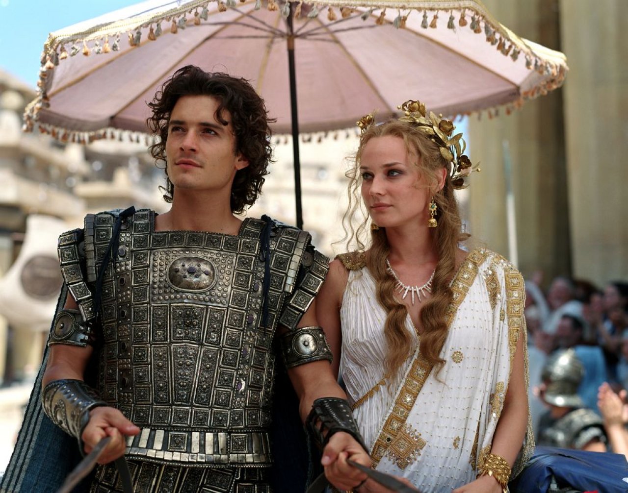 [25/09/2007] Traumpaar der Antike: Paris (Orlando Bloom) und Helena (Diane Krüger)