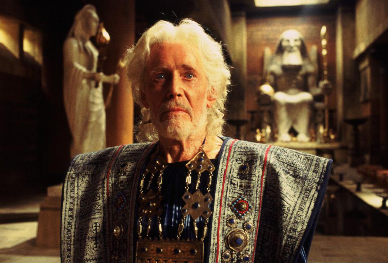 [25/09/2007] Sieht Trojas UNtergang nahen: Peter O'Toole als Priamos