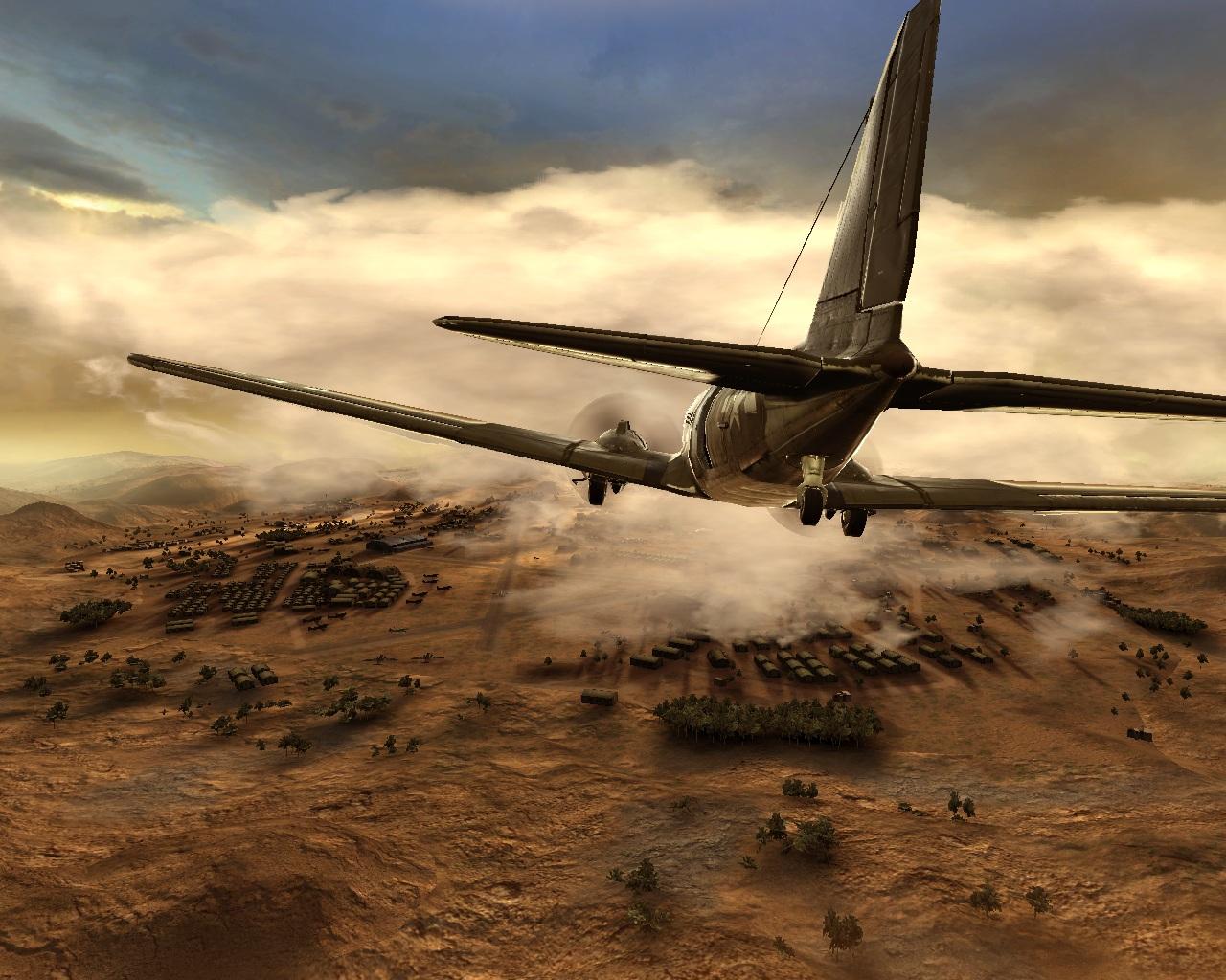 [14/09/2007] Aus Flugzeugen der Marke Douglas DC-3 springen die Fallschirmjäger.