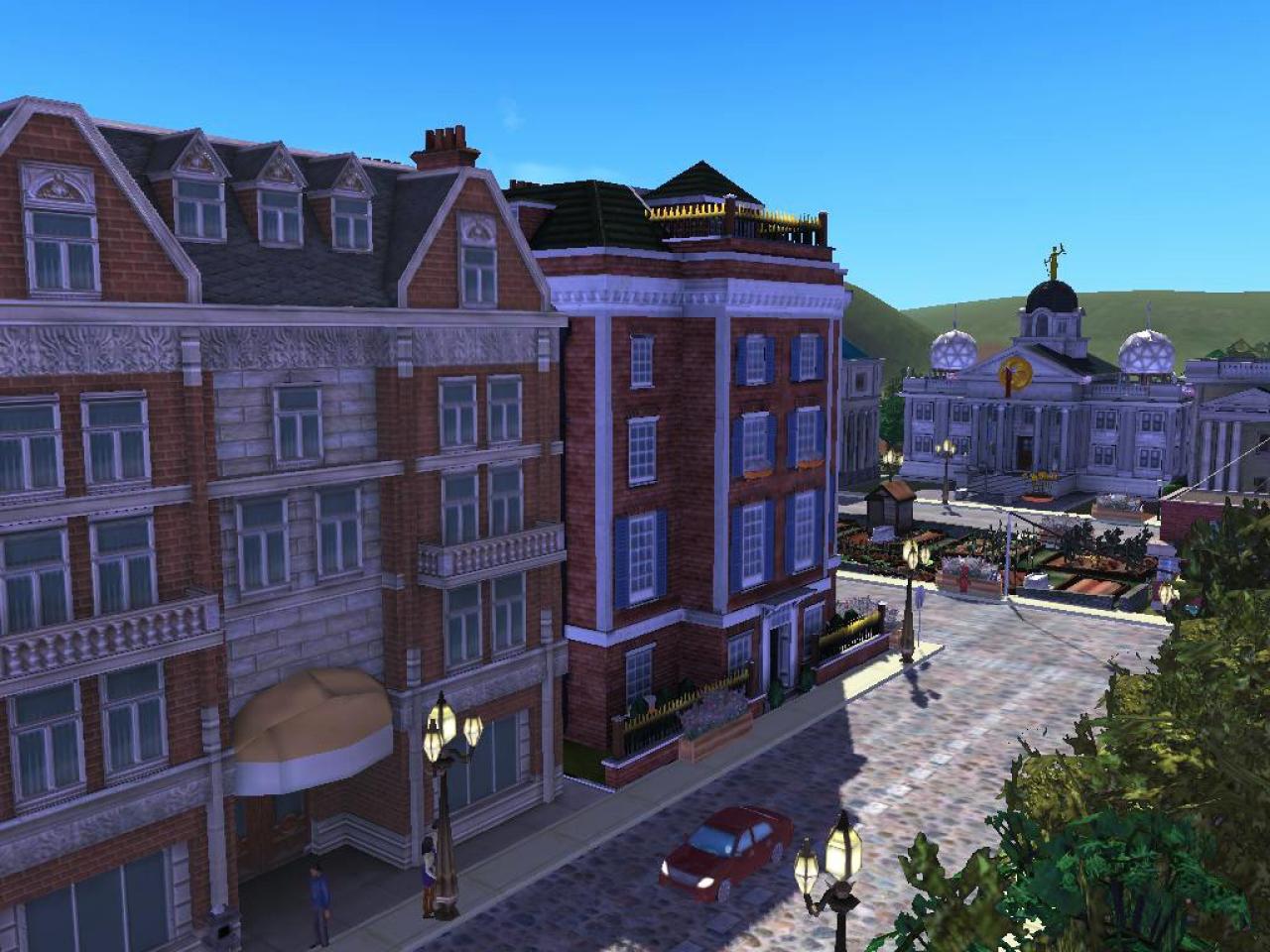 [07/09/2007] Szene aus Sim City Socienties.