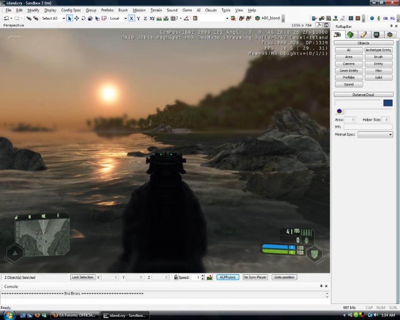 [26/10/2007] Crysis-Demo (Bild: crysis.4thdimension.info)