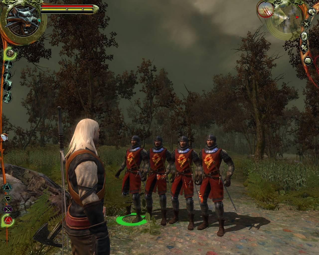 [18/10/2007] Für kurze Zeit bekommt Geralt die Führungsgewalt über einige Ordensritter.
