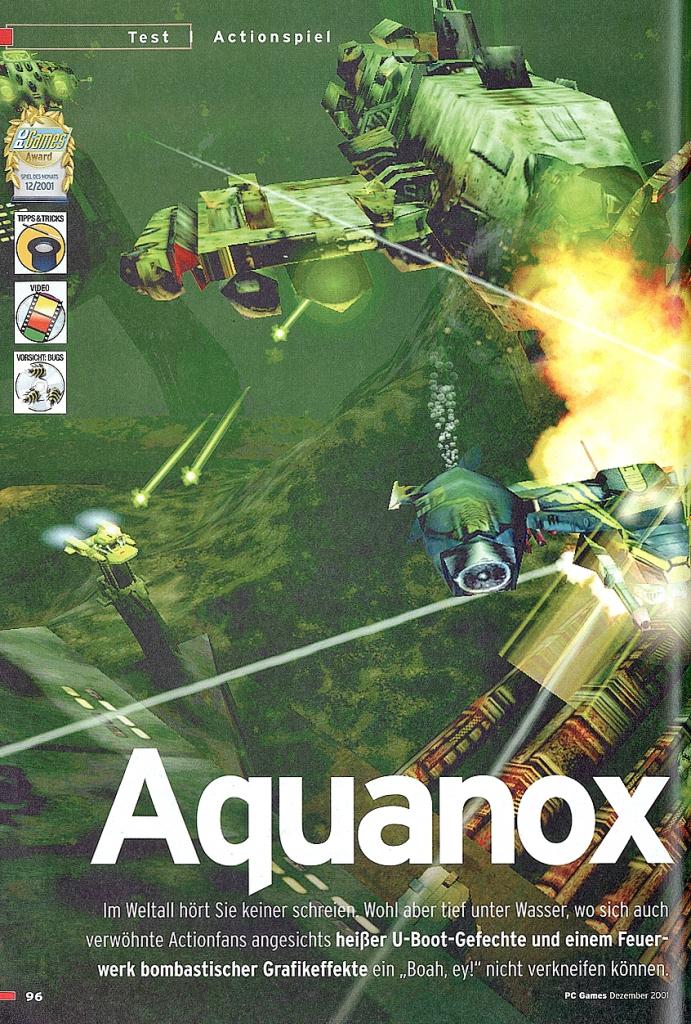 [22/10/2007] Aquanox im Klassik-Test (1)