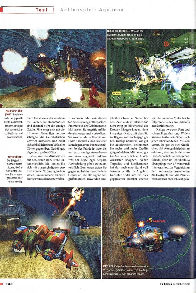 [22/10/2007] Aquanox im Klassik-Test (5)