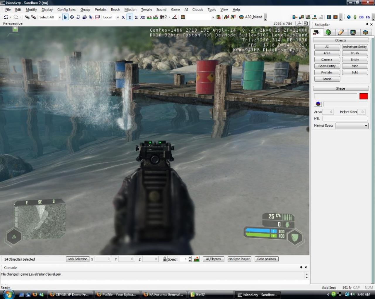 [26/10/2007] Crysis-Demo (Bild: crysis.4thdimension.info)