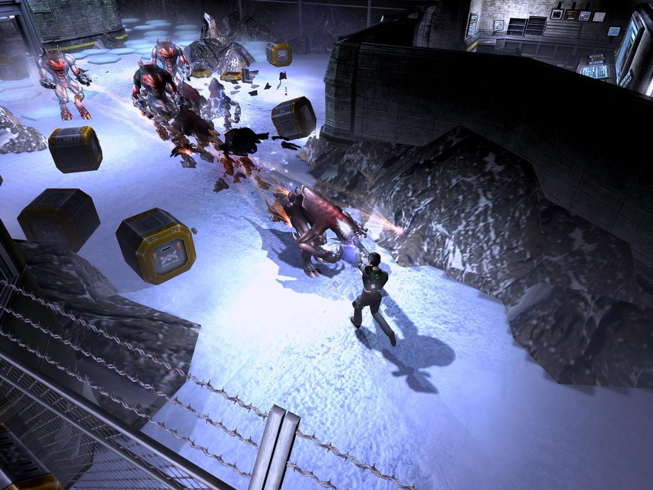 [17/10/2007] In Shadowgrounds Survivor kämpfen Sie gegen eine Übermacht fieser Aliens.