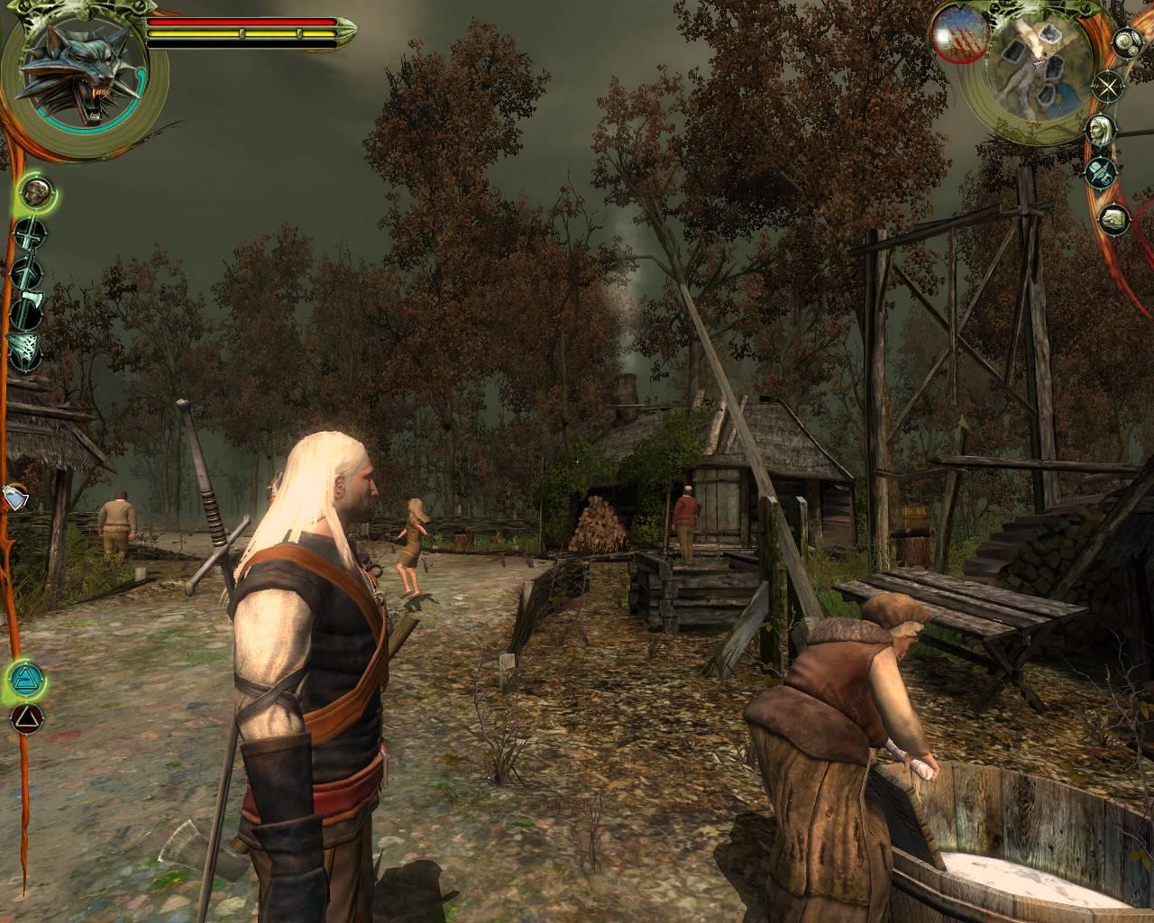 [14/10/2007] Im Sumpf leben Ziegelbrenner - ob deren Dorfälteste Geralt weiterhelfen kann?