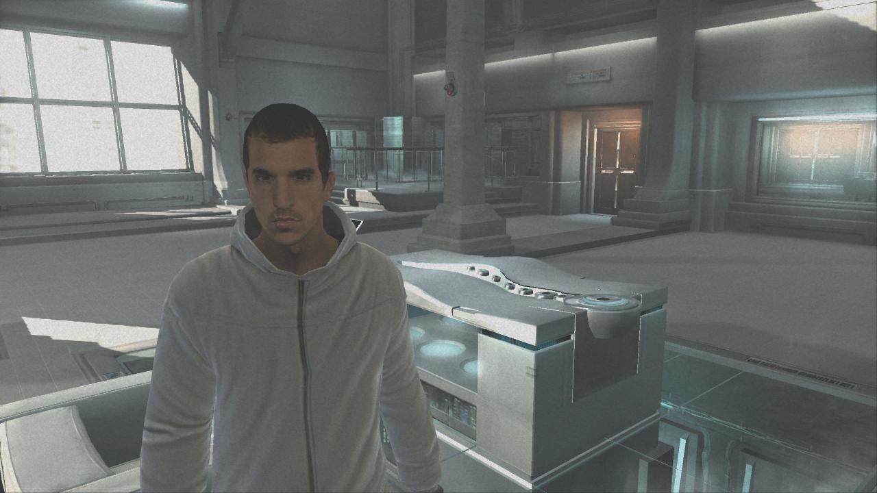 Desmond Miles vor dem Animus in Assassin's Creed 1