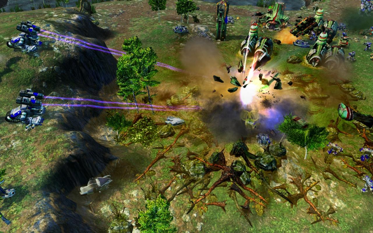 [12/11/2007] Leservorschlag - Das Echtzeit-Strategiespiel Empire Earth stellt zwei Spieler mit ihren Zivilisation gegenüber, um sie gegeneinander antreten zu lassen. Der Kampf um die Territorien kann dabei sehr haarig werden.