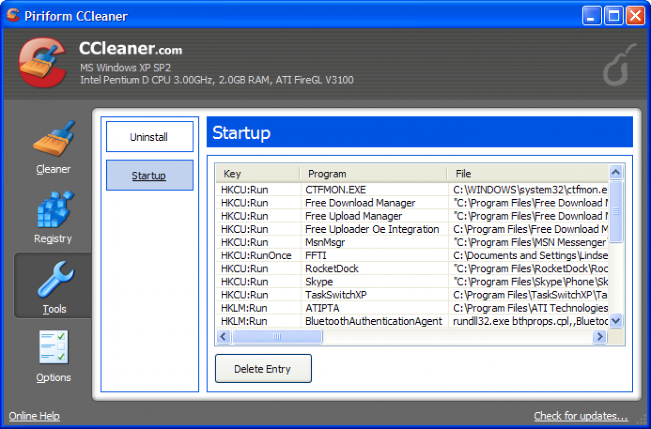 [06/11/2007] Bild: ccleaner.com