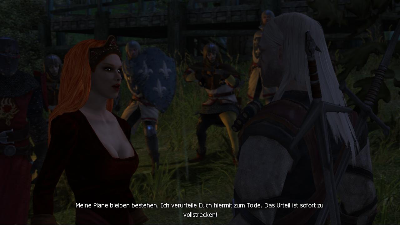 [28/11/2007] Erst wollen sie mit Geralt ins Bett, dann verurteilen sie ihn zu Tode: Frauen. The Witcher steckt voller Szenen und Dialoge für Erwachsene.
