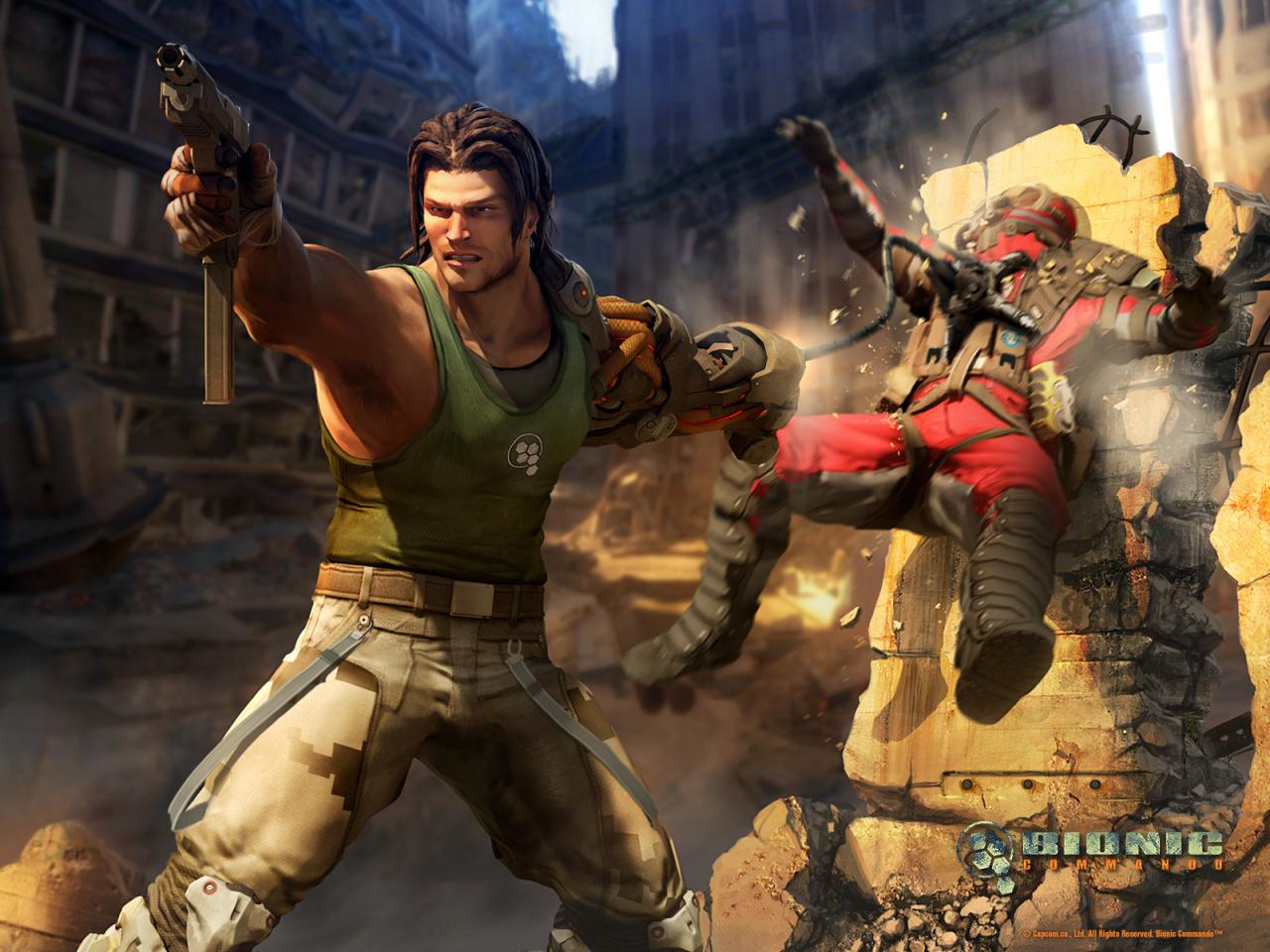 [22/12/2007] Screenshots aus Bionic Commando.