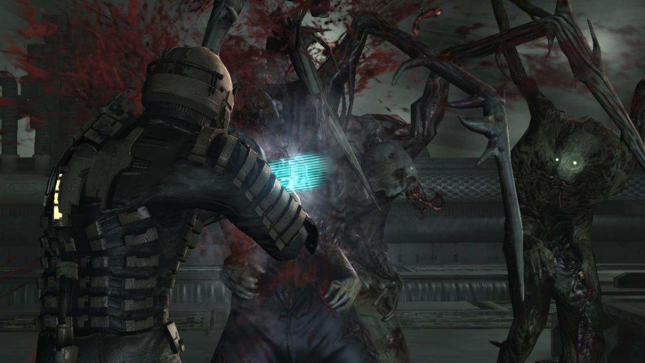 [13/12/2007] Dead Space: Der Horror-Shooter bietet zwar beim zweiten oder dritten Durchlauf keine Überraschungen mehr, die Atmosphäre ist dennoch schaurig. 