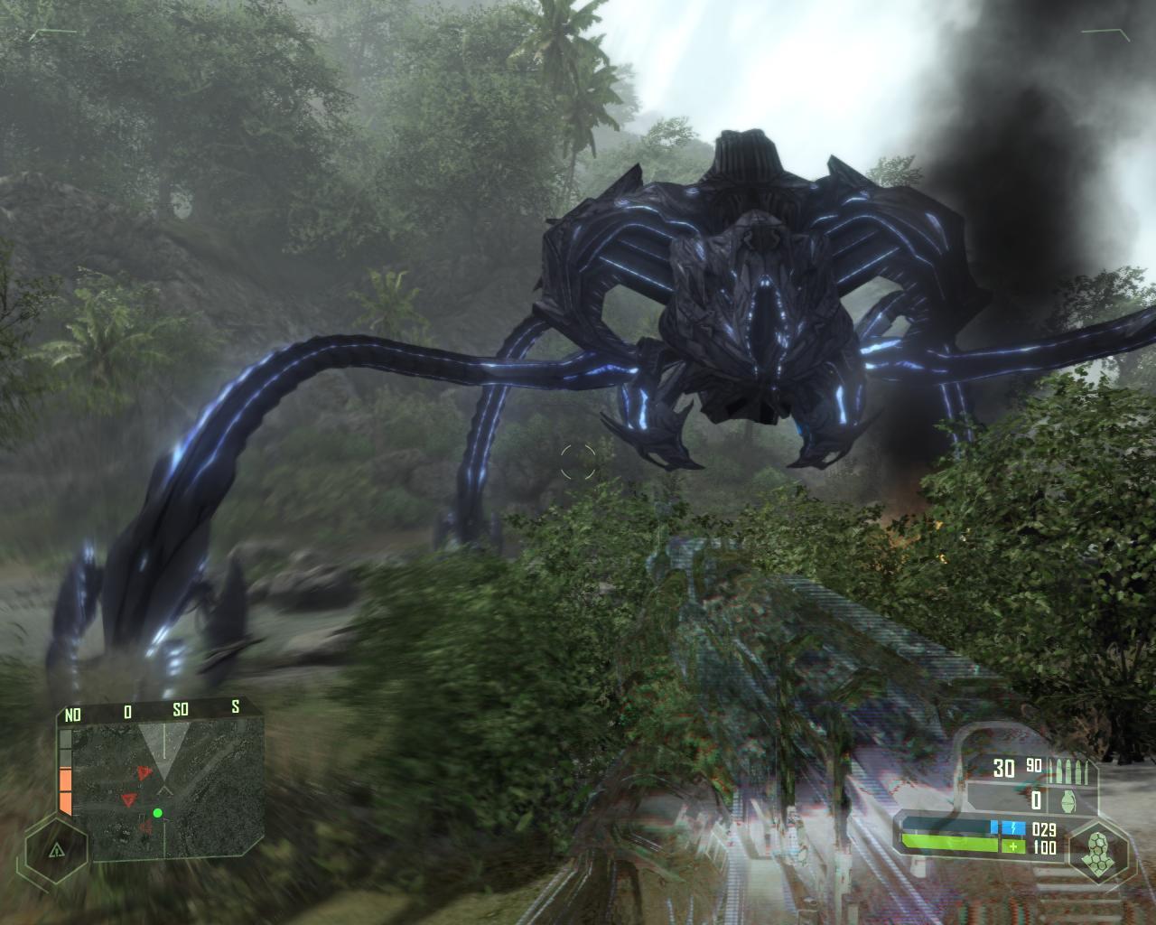 [06/01/2008] Crysis: Hunter - Diese überdimensionale Spinne macht Krach, verbreitet Schrecken und ist fast nicht totzukriegen. Wer beim Film 