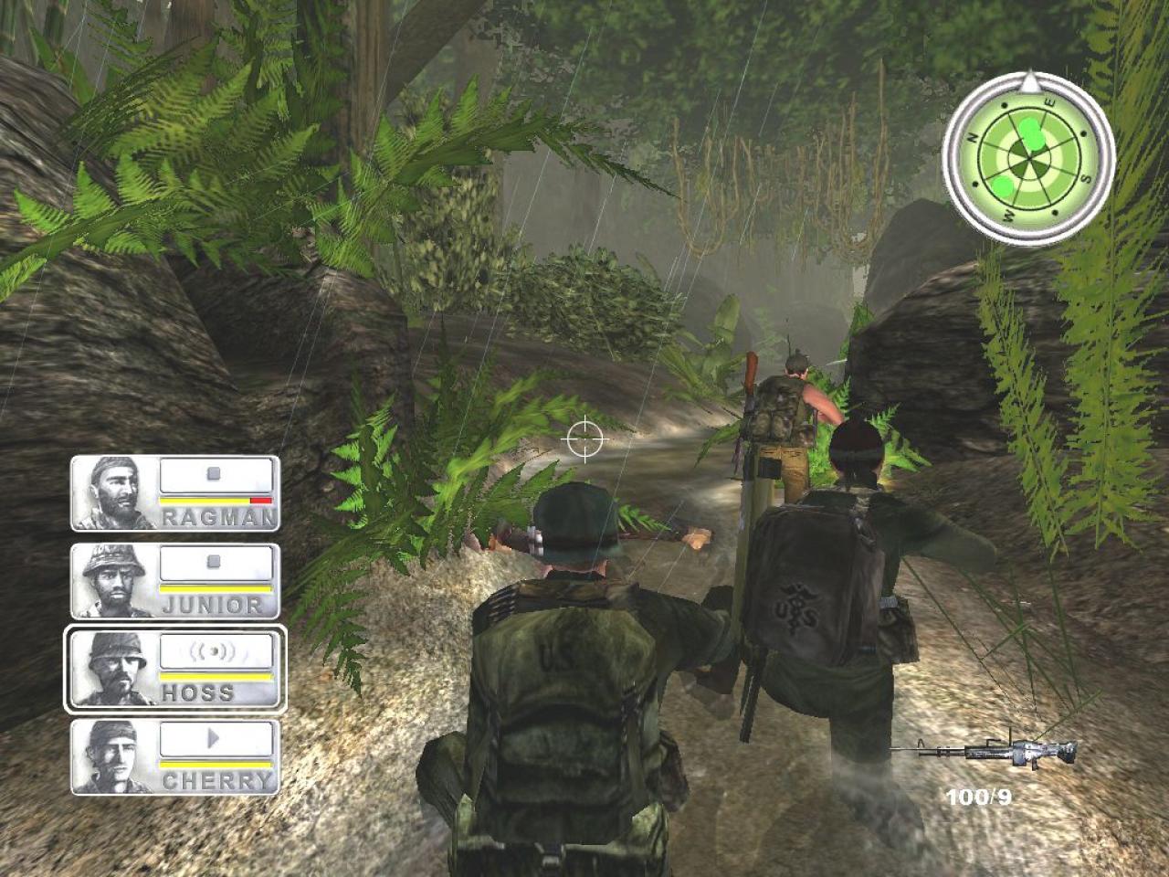 [15/01/2008] Platz 9: Conflict Vietnam (Ubisoft) - Ab ins Dschungelcamp! Der Millitär-Shooter belegt den neunten Platz unserer Rangliste der schönsten Dschungel-Grafik.