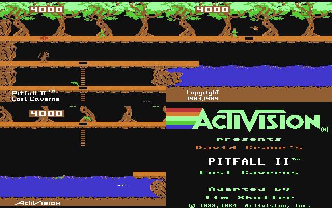 [16/01/2008] Platz 13: Pitfall II: Lost Caverns (Activision) - David Crane´s Dschungel-Jump´N´Run aus dem Jahre 1984 belegt den letzten Platz in unserer Rangliste.