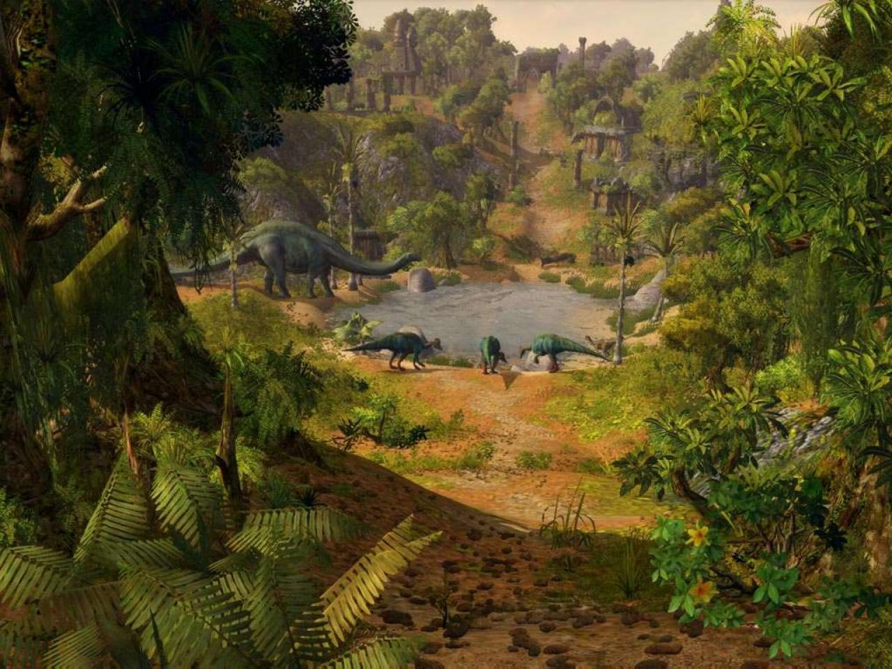 [15/01/2008] Platz 6: Paraworld (Sunflowers) - Das Echtzeitstrategiespiel von Entwickler SEK belegt in unserer Rangliste der schönsten Dschungelszenarien den sechsten Platz.