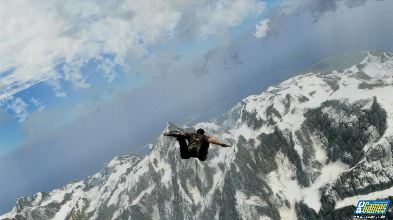 [30/01/2008] Just Cause 2[br]Das Open-World-Game bietet nicht nur karibisches Flair, auch schneebedeckte Gipfel und Missionen im Kühlen dürfen Sie absolvieren.