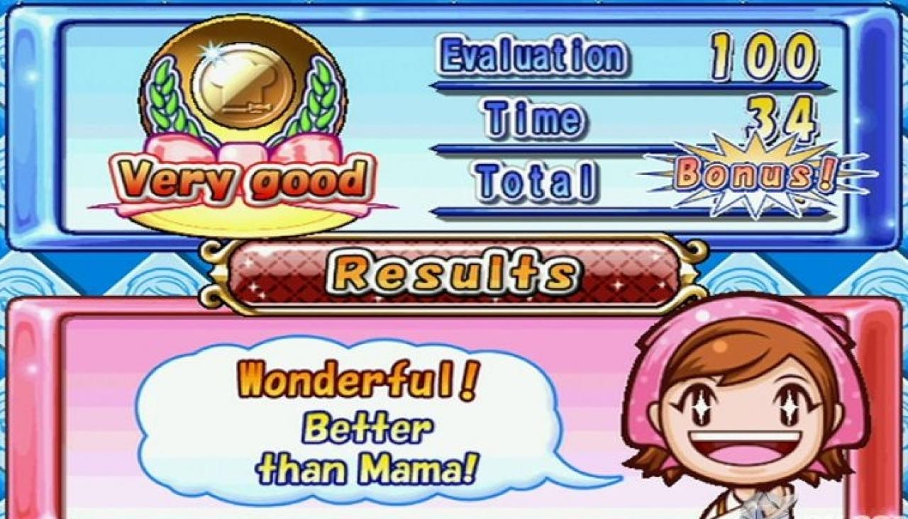 [31/01/2008] Kochen in einem Videospiel? Cooking Mama macht es möglich. Auch wenn es wenig Gameplay bietet: Hier bleibt jeder zumindest für eine kurze Weile hängen und versucht sich an den schwierigsten Rezepten.
