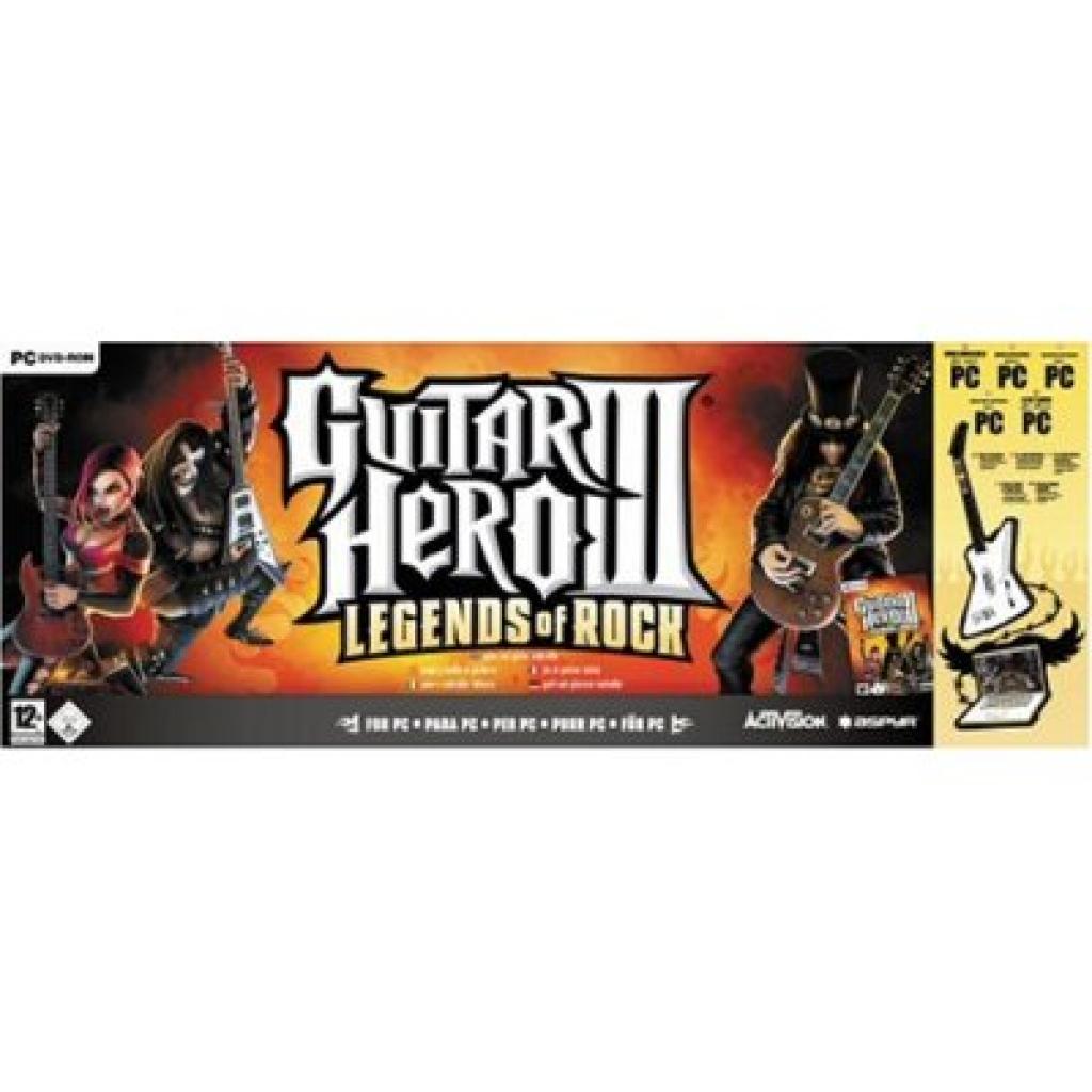 [11/02/2008] Guitar Hero 3: Legends of Rock für den PC.