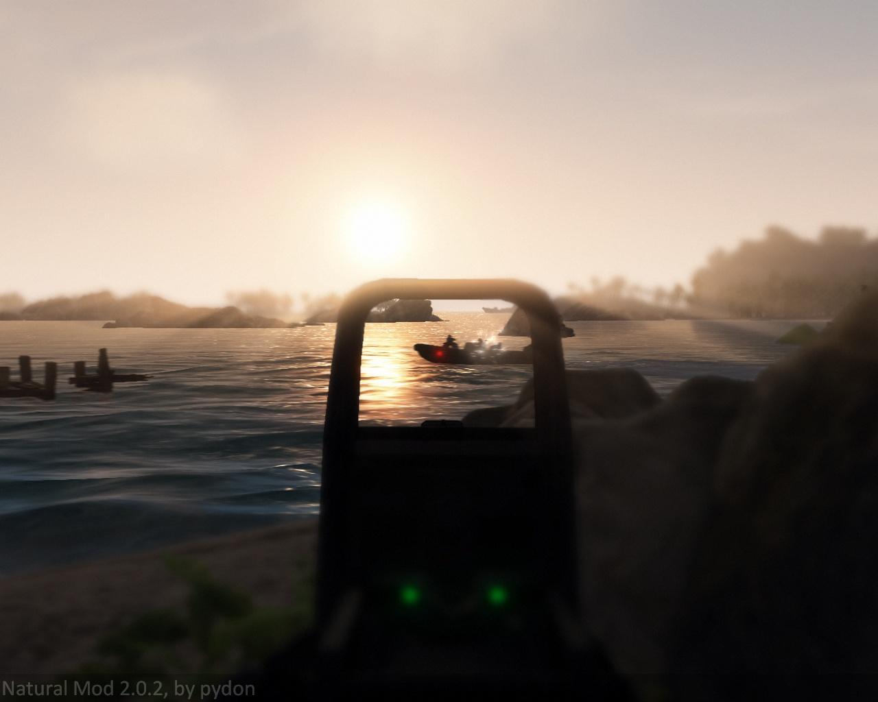 [16/03/2008] Screenshots aus der Natural Mod für Crysis.