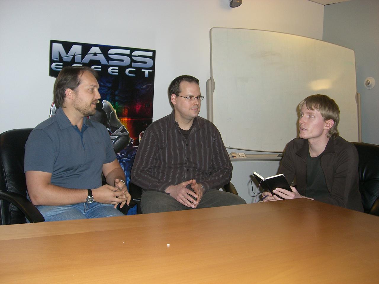 [19/03/2008] Christian Burtchen im Interview mit Greg Zeschuk und Ray Muzyka. 
