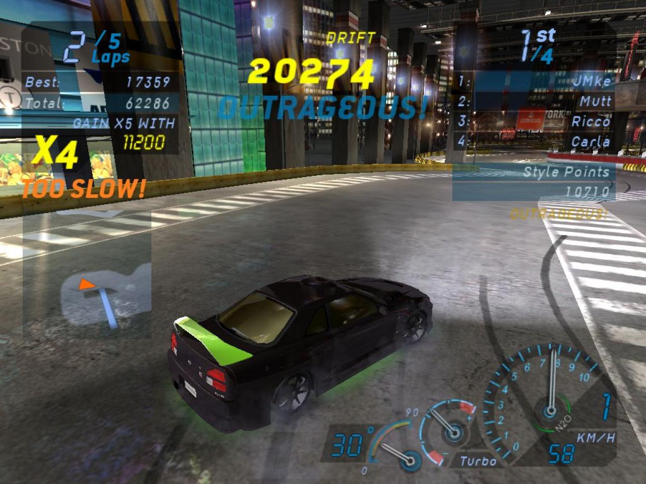 [17/04/2008] Need for Speed 7: Underground, 2003