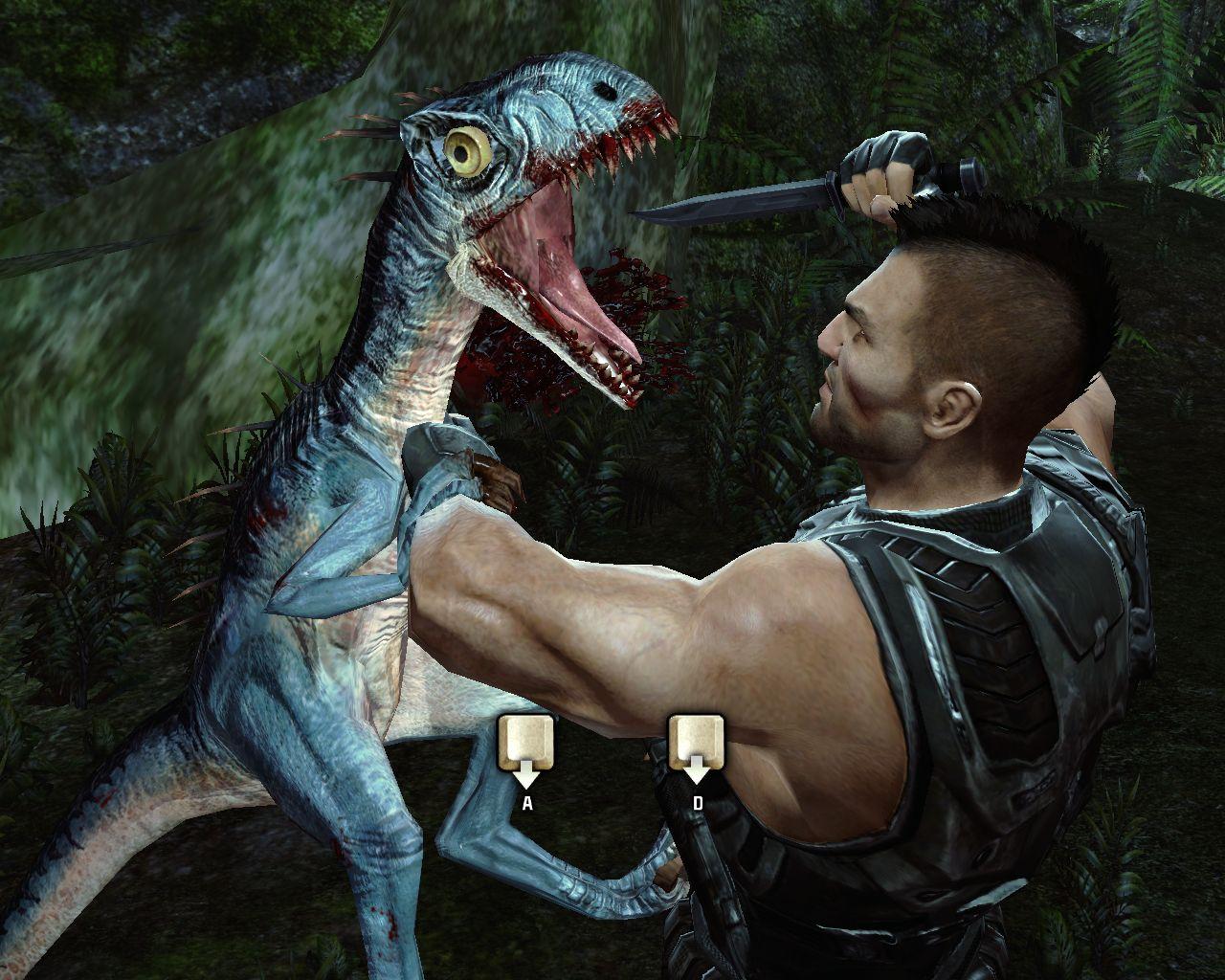 [29/05/2008] ... Spieler auf Knöpfchen hämmern zu lassen - billig und wohl das glatte Gegenteil von Innovation. Als Belohnung folgt eine fesche Animation, die Turok in überlegener ...