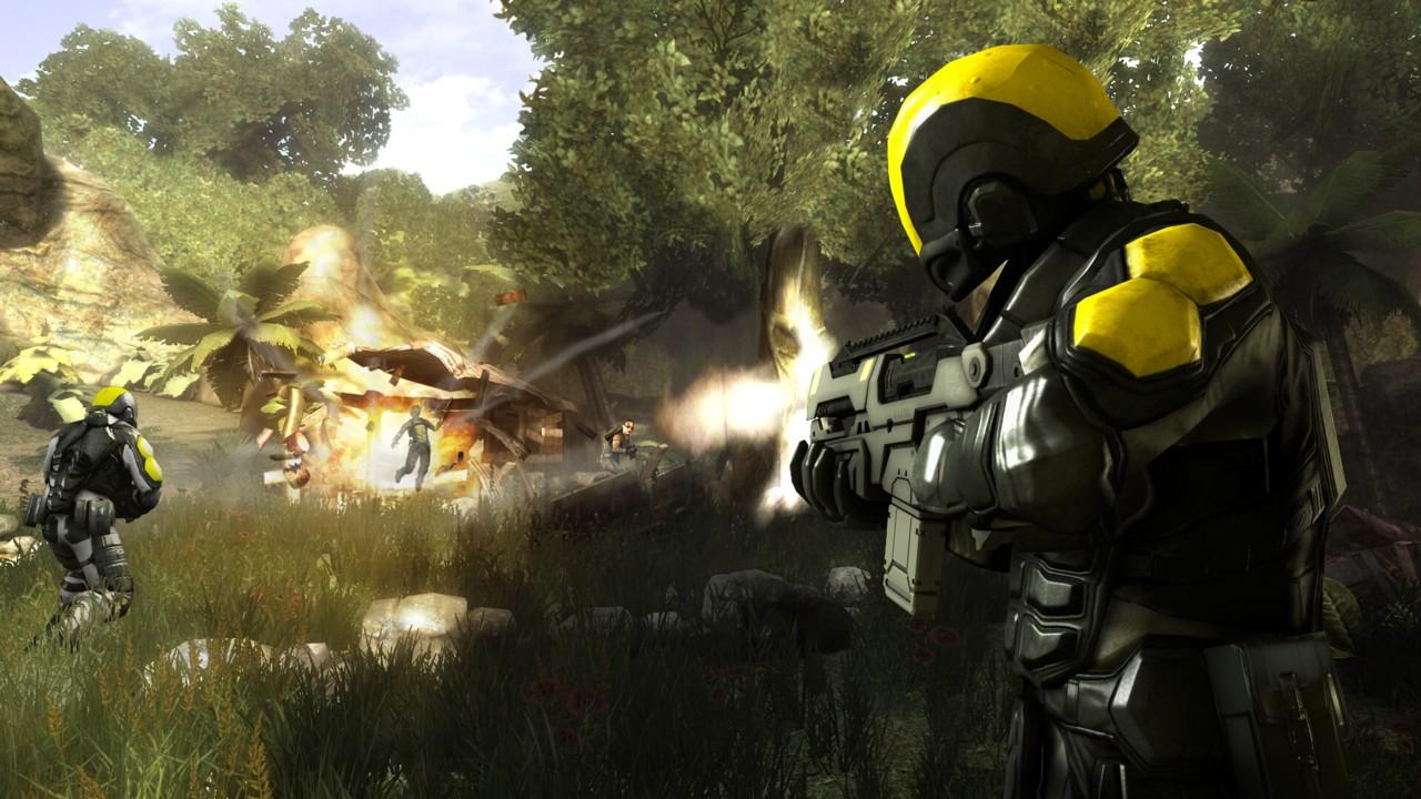 [06/05/2008] Bei der Ankündigung Mai 2006 hieß es noch, dass Haze für den PC veröffentlicht werden würde. Ein Jahr später wollte man davon bei Ubisoft offenbar nichts mehr wissen. Haze erschien nach etlichen Verschiebungen exklusiv für die PlayStation 3. Viel verpasst haben PC'ler aber nicht: Der Ego-Shooter war nur von mäßiger Qualität. 