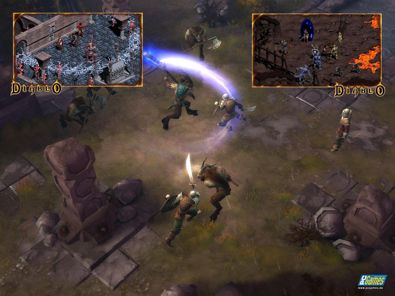 [30/06/2008] Sowohl Animationen als auch Lichteffekte sind in Diablo 3, kein Wunder, besser als im ersten Teil.