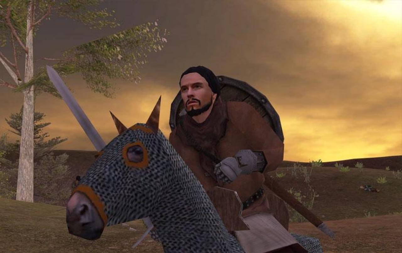 [20/06/2008] Hoch zu Ross: In Mount & Blade stehen Ihnen unter anderem Pferde als Fortbewegungsmittel zur Verfügung.