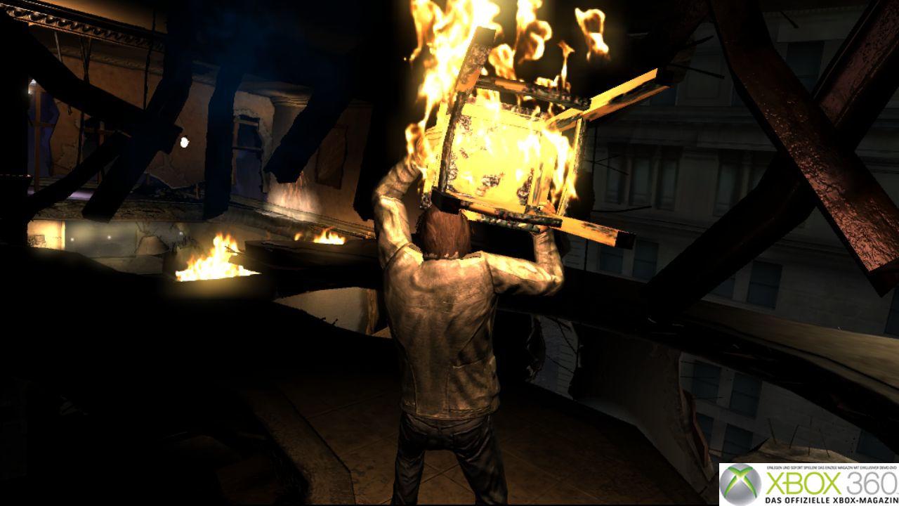 [09/06/2008] Alone in the Dark bot zwar eine kreative Idee, die den Spielern erlaubte, kontrollierte Feuer zu entfachen, aber vor allem die miese Steuerung sowie die veraltete Technik inklusive Grafikfehlern stellten sich dabei in den Weg. Die Steuerung in Fahrzeugen war derart hakelig, dass diese Sequenzen übersprungen werden konnten.
