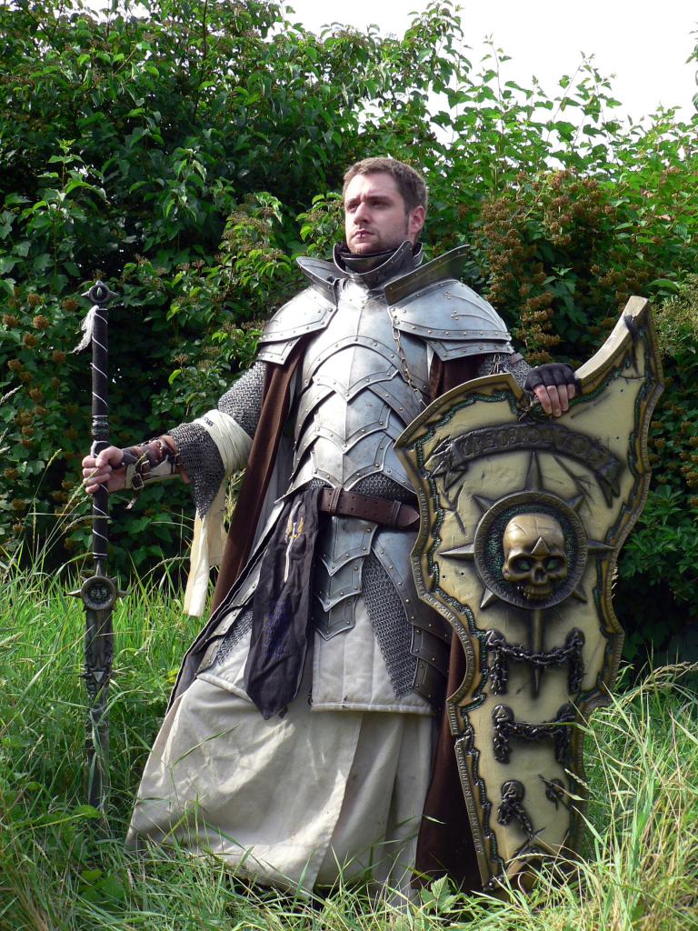 [11/07/2008] Dominik Speidel in seinem LARP-Outfit