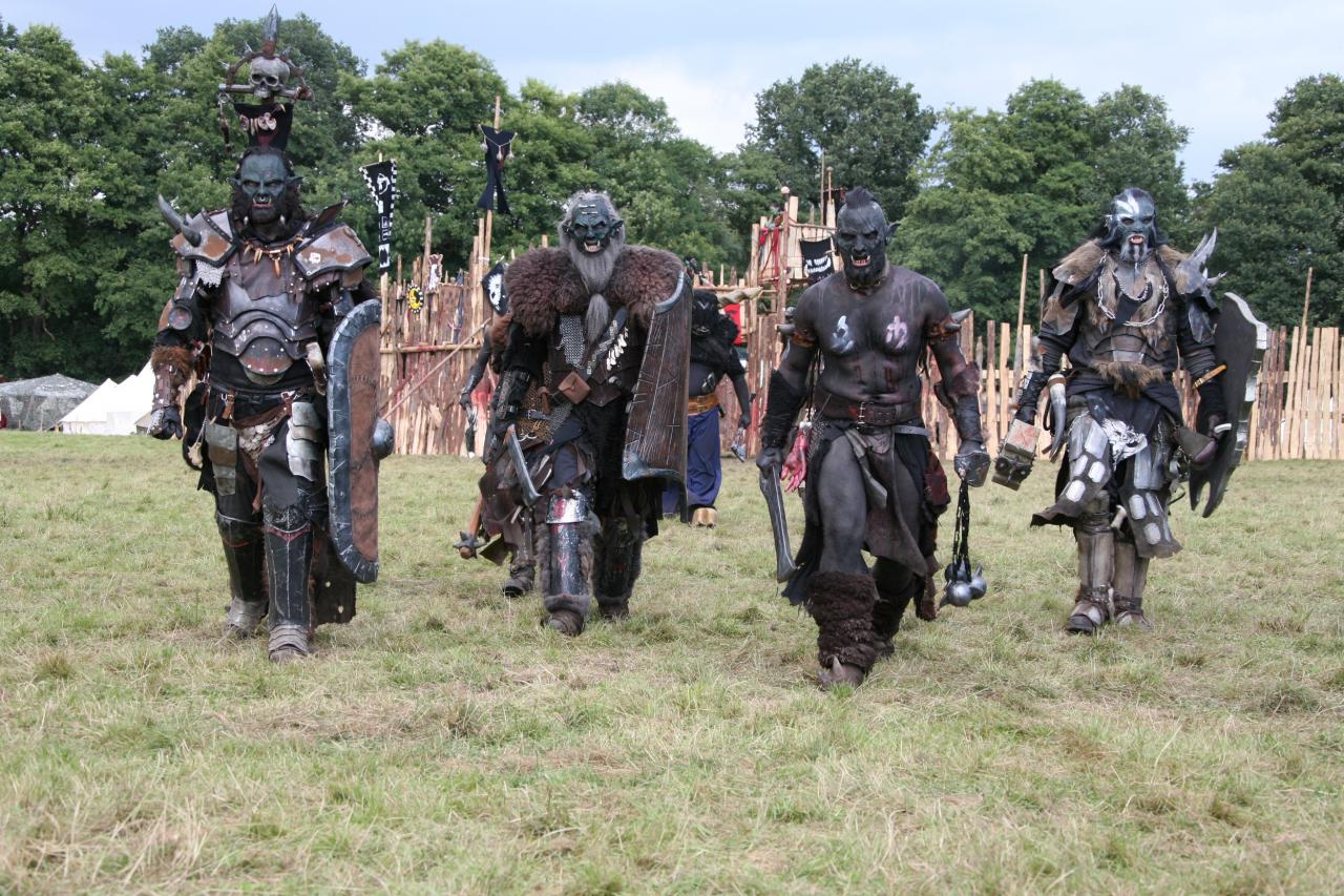 [11/07/2008] Diese Bande könnte direkt aus dem Kinofilm Der Herr der Ringe stammen.Bild von www.liveadventure.de