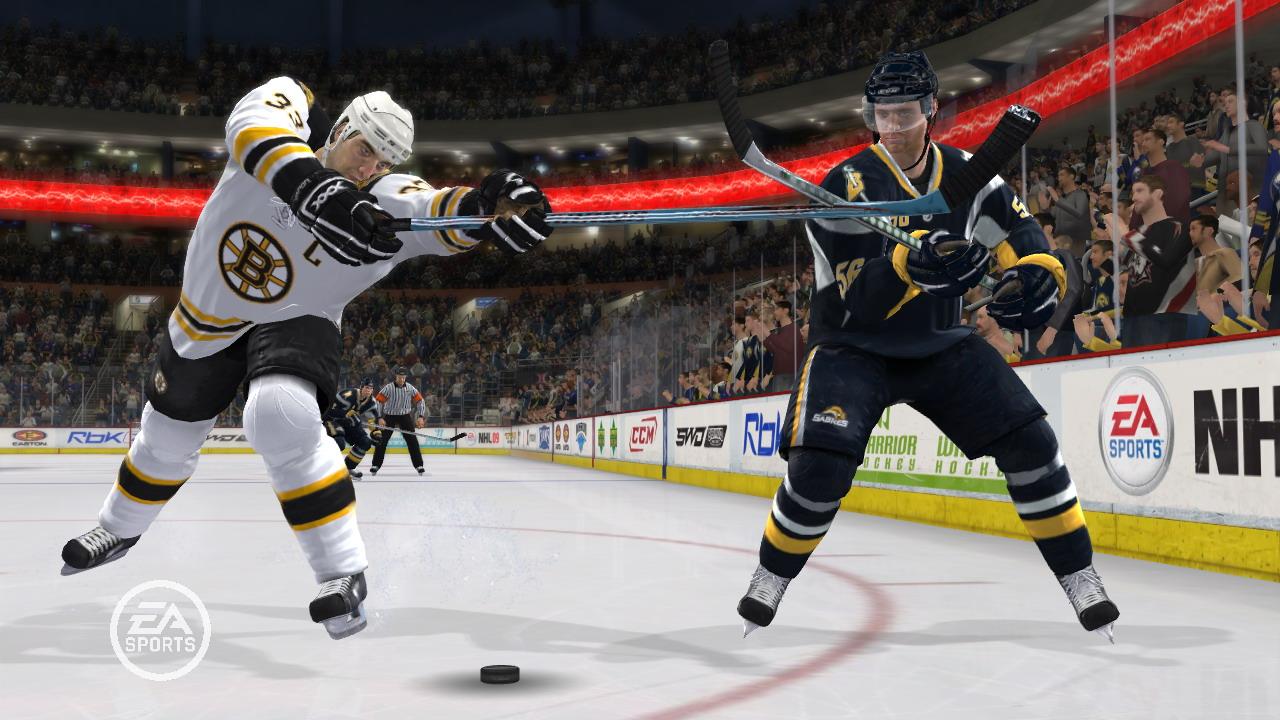 [15/07/2008] Männlich und cool? Passt wohl nirgends besser zusammen als bei NHL 09. Die Lust auf Bodychecks und Prügeleien dürft ihr hier - fast - ohne Bestrafungen ausleben... Natürlich dürft ihr auch einfach Eishockey spielen.