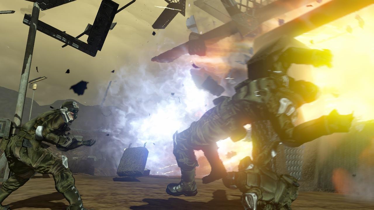 [15/07/2008] Die Ragdoll-Effekte wurden in der deutschen Version entschärft, schreiende Gegner gibt es nicht mehr und auch Minen dürft ihr in Red Faction nicht an Gegnern anbringen.