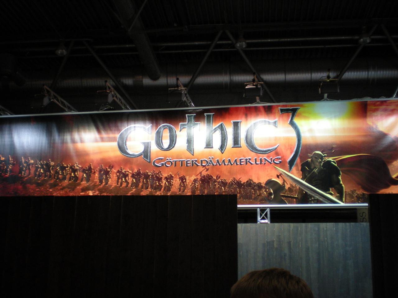 [18/08/2008] Bei Jowood - direkt gegenüber vom PC-Games-Stand - dürfen Sie einen Blick auf das Gothic 3-Add-on Götterdämmerung werfen.