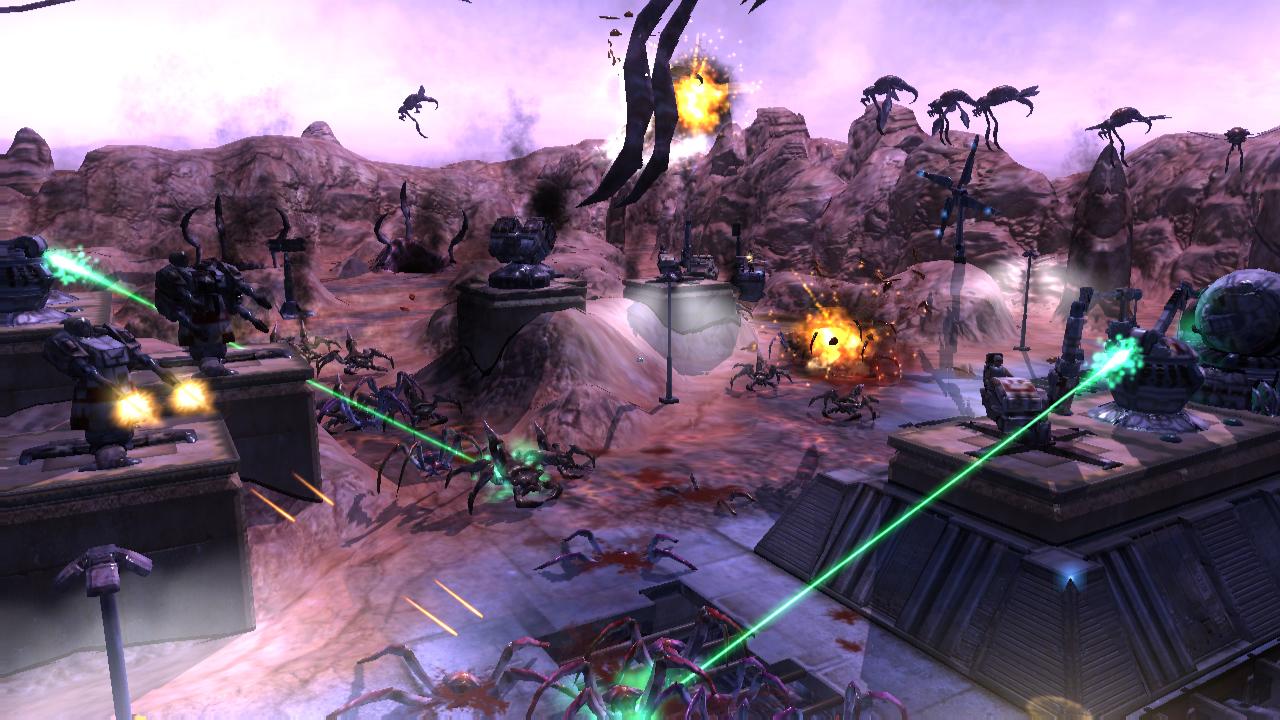 [27/08/2008] Fans von Starship Troopers sollten sich unbedingt Savage Moon zur Brust nehmen, denn in dem TD-Titel darf man nach Herzenslust riesige Massen von außerirdischen Käfern ins virtuelle Jenseits blasen.