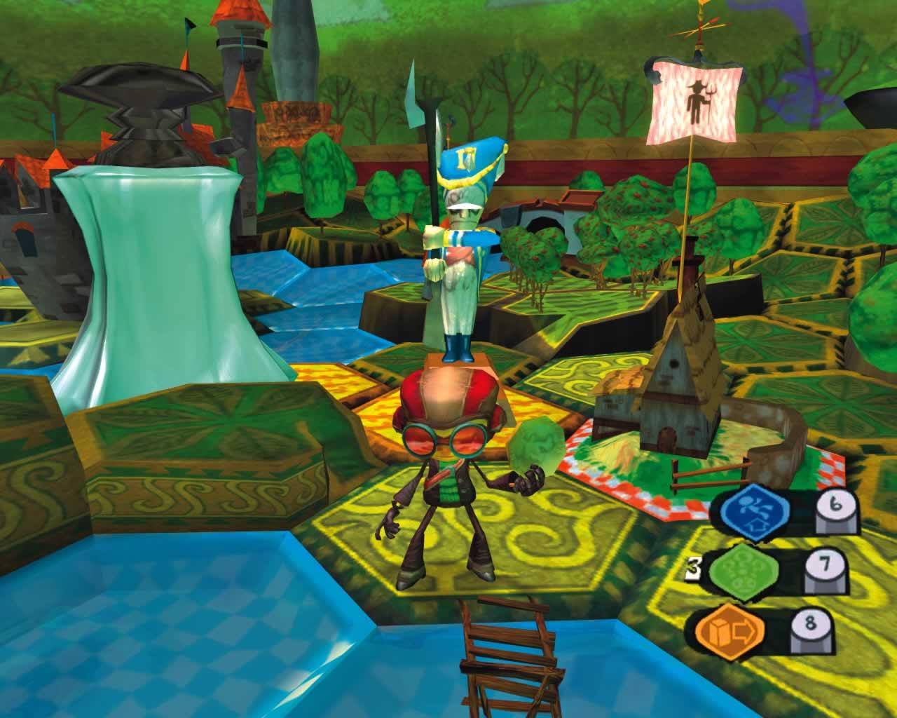 [01/08/2008] Platz 1: Psychonauts (2005)Ein ebenso skurriles wie geniales Action-Adventure. Screenshots zeigten Psychonauts leider von der Seite, die der Schokoladenseite gegenüber liegt. 