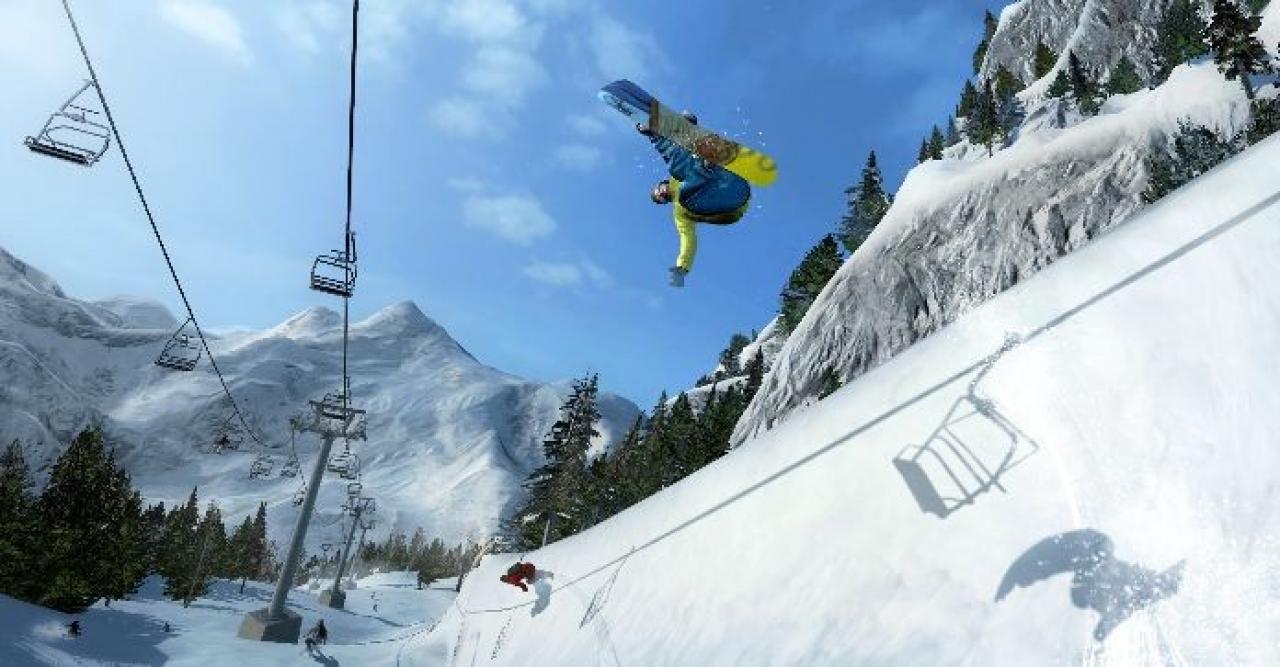 [22/08/2008] Shaun White Snowboarding - Hier war der Untergrund Programm, der Schnee wurde fein animiert und sorgte natürlich für schöne Rutschpartien. 