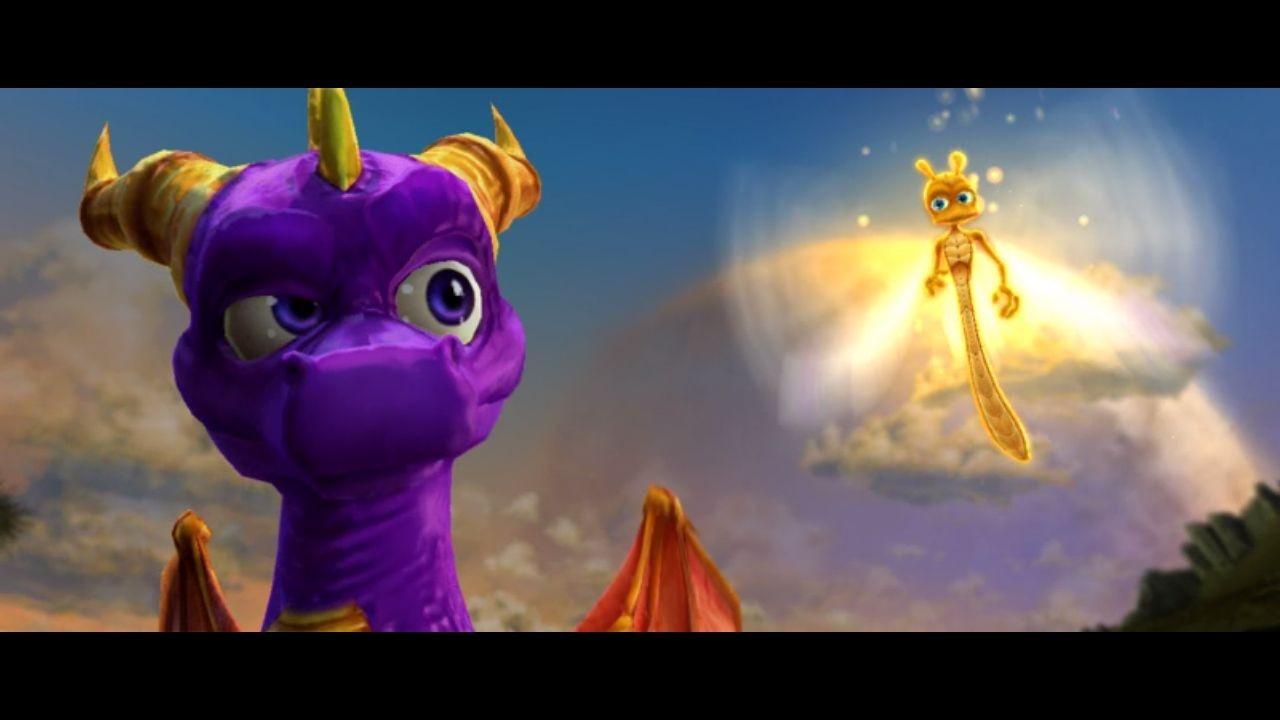 [20/08/2008] Die Libelle Sparx steht bereits seit den ursprüngen der Reihe dem lila Drachen Spyro zur Seite. Sie zeigt euch nicht nur euren Gesundheitsstand an, sondern sammelt auch Edelsteine für euch ein.