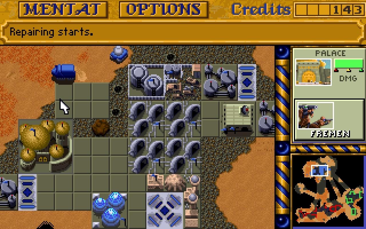 [09/09/2008] Dune 2 ist der Strategie-Klassiker, welcher Titeln wie Age of Empire oder Command & Conquer den Weg ebnete.