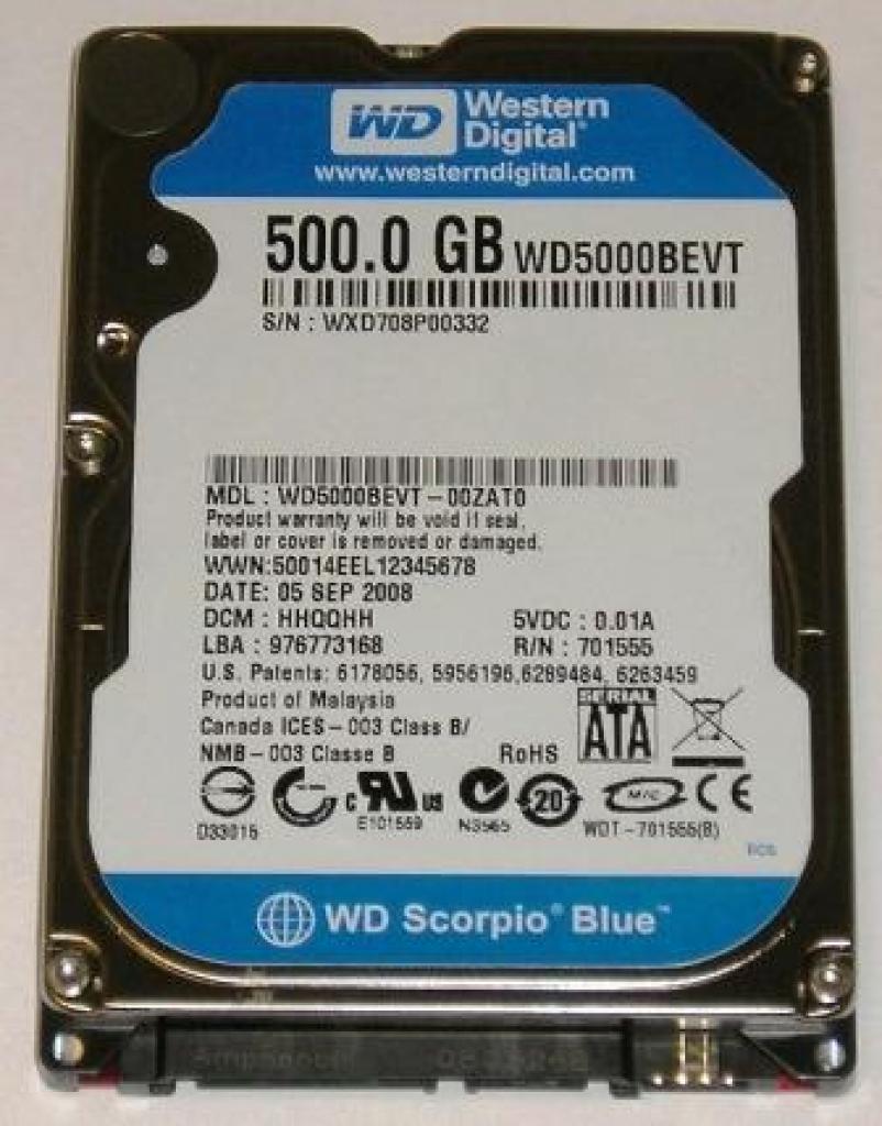 [12/09/2008] Western Digital Blue