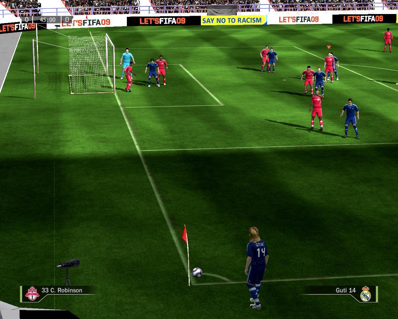 [11/09/2008] PC-Screenshot aus dem Vorgänger, FIFA 09.