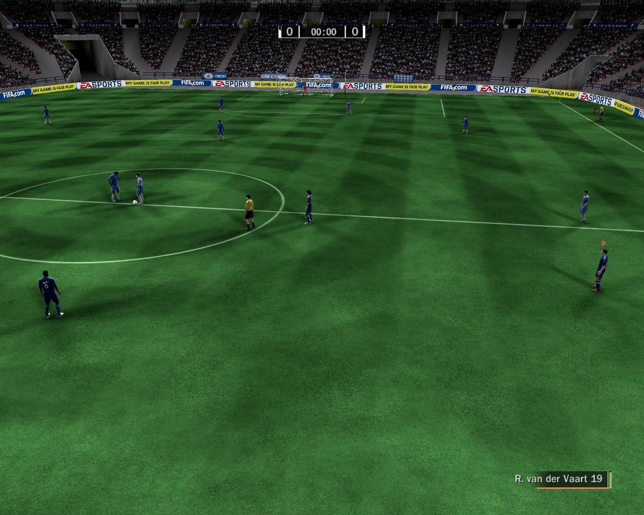 [11/09/2008] PC-Screenshot aus dem Vorgänger, FIFA 09.