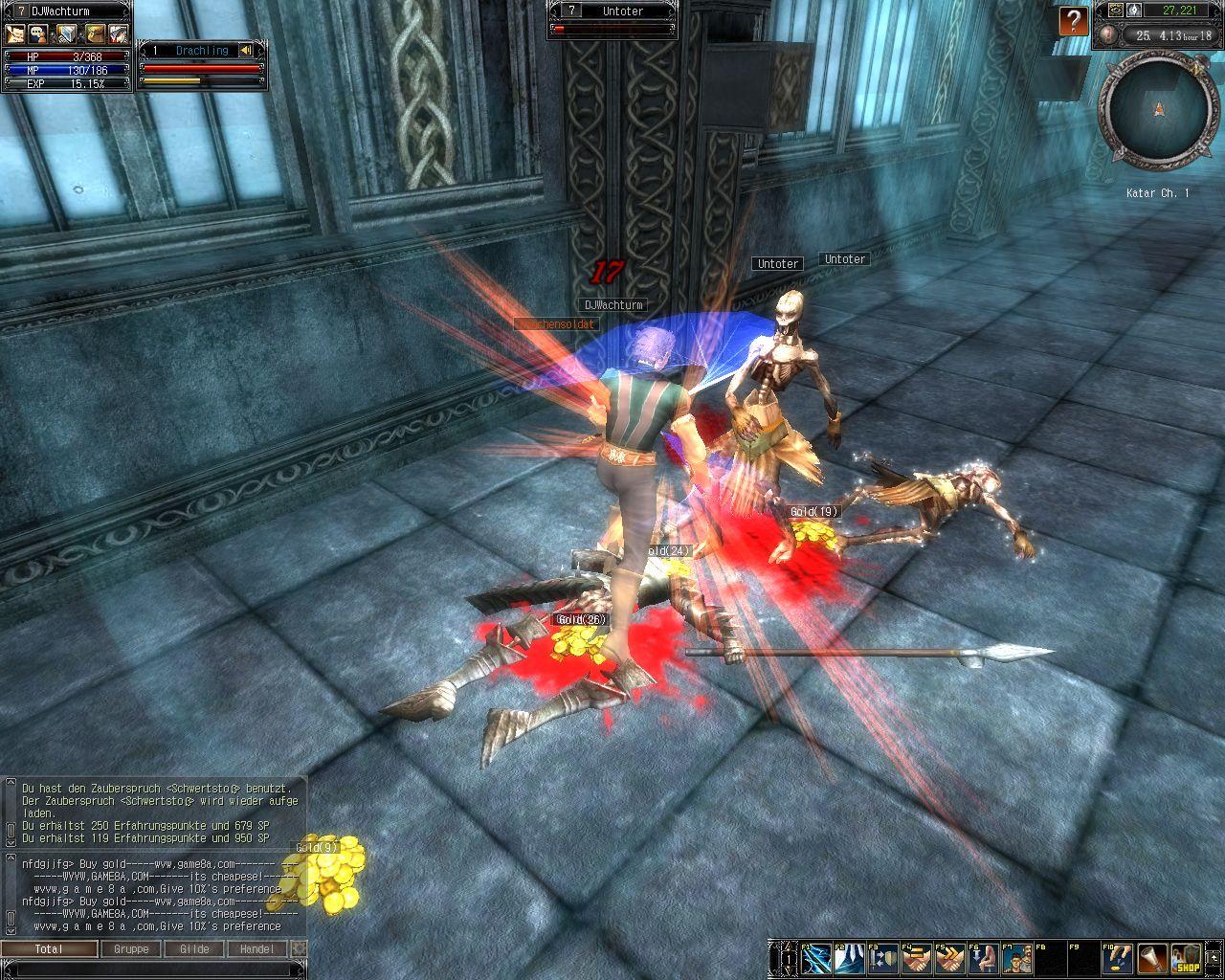 [22/09/2008] Ihr eigenes Dungeon ist eine Instanz, die sie alleine bewältigen. Hier bekämpfen Sie untote Krieger in dunklen Verliesen. Auch wenn der Zugang ab Level 5 offen steht, sollten Sie sich nicht vor Level 10 hineinwagen, wenn Sie eine Chance haben wollen.