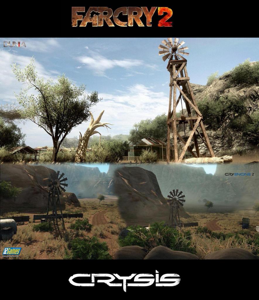 [17/10/2008] Far Cry 2 gegen Crysis: DuniaEngine vs. CryEngine 2