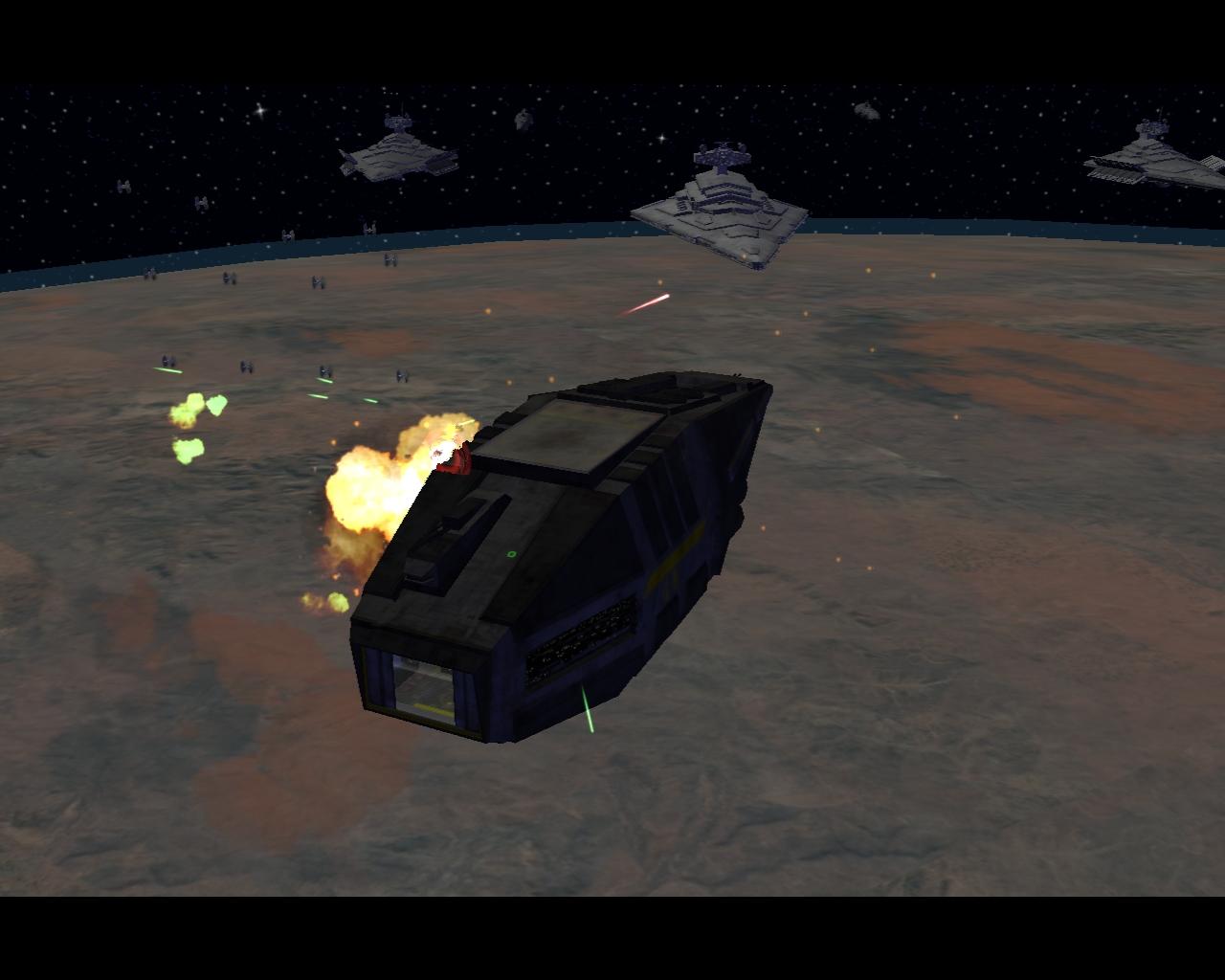 [08/10/2008] Einer der neuen Planetenorbits, die in regulären Raumschlachten zu sehen sind. Es wurden aber nicht alle Orbits ersetzt.